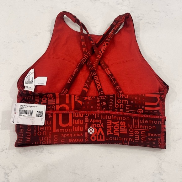 lululemon athletica Red Graphic Sports Bra - Picture 5 of 6